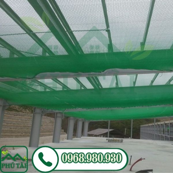 Lưới Chống Rơi - Lưới Hứng Vật Rơi Công Trình Mới Nhất #1 Lưới chống vật rơi công trình màu xanh lá