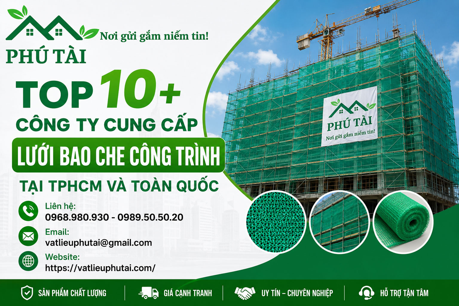 Top 10+ công ty cung cấp lưới bao che công trình tại Tphcm và Toàn Quốc Top 10+ công ty cung cấp lưới bao che công trình tại Tphcm và Toàn Quốc